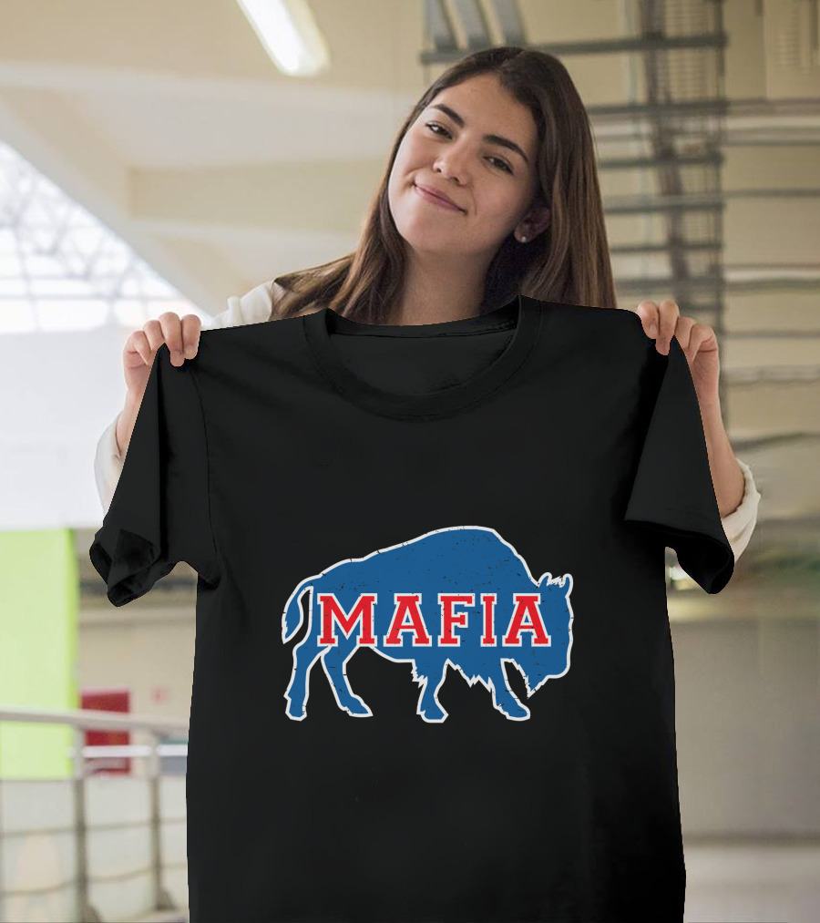 Buffalo Bills Mafia Vintage Buffalo Sports Fan Football T-Shirt