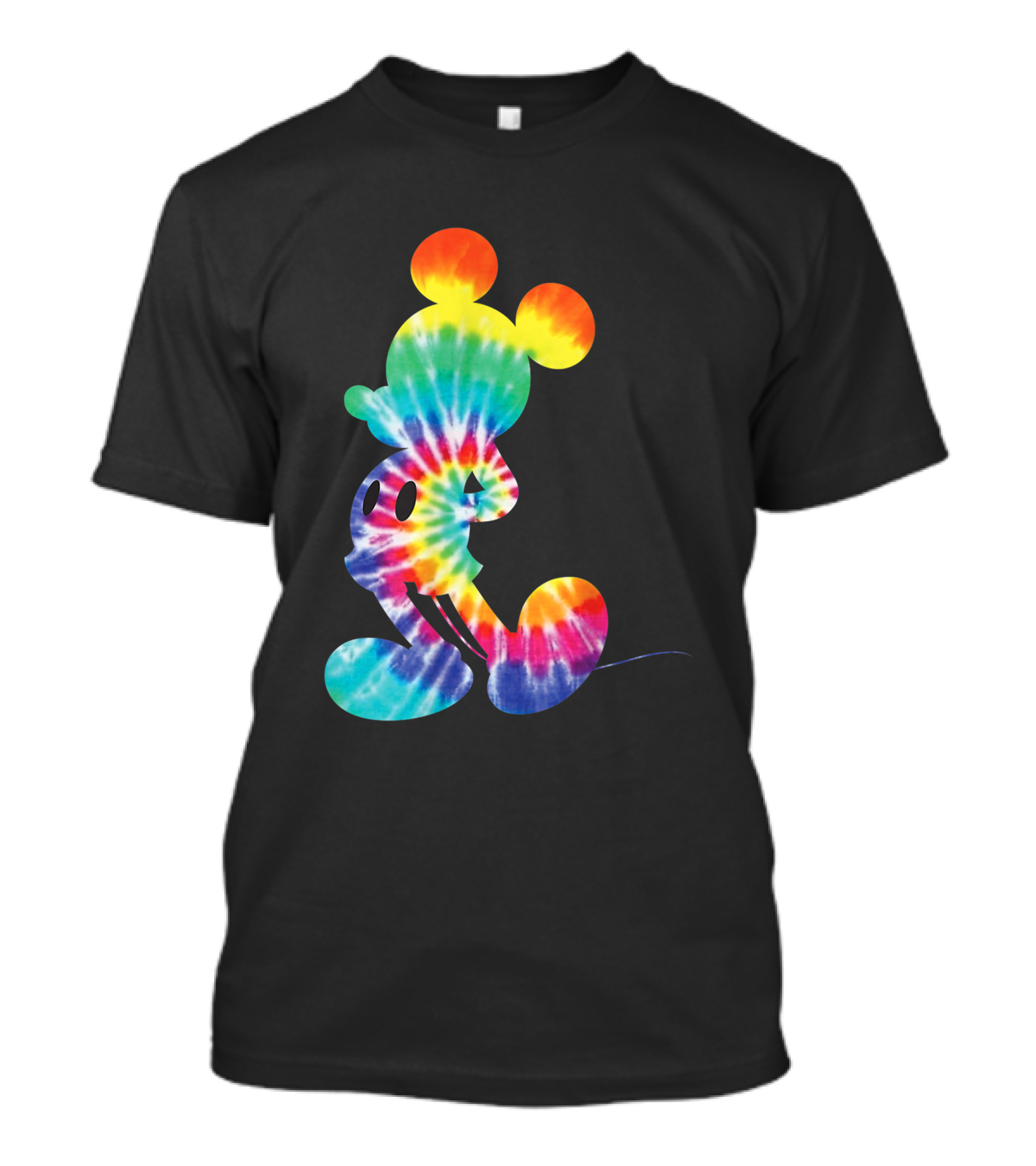 Mickey Mouse Rainbow Tie Dye Disney Iconic T-Shirt