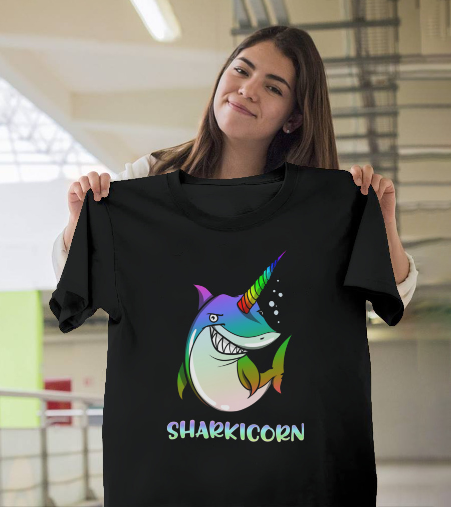 I Cant Keep Calm Sharkicorn Its My Daughters 1st Birthday T-Shirt