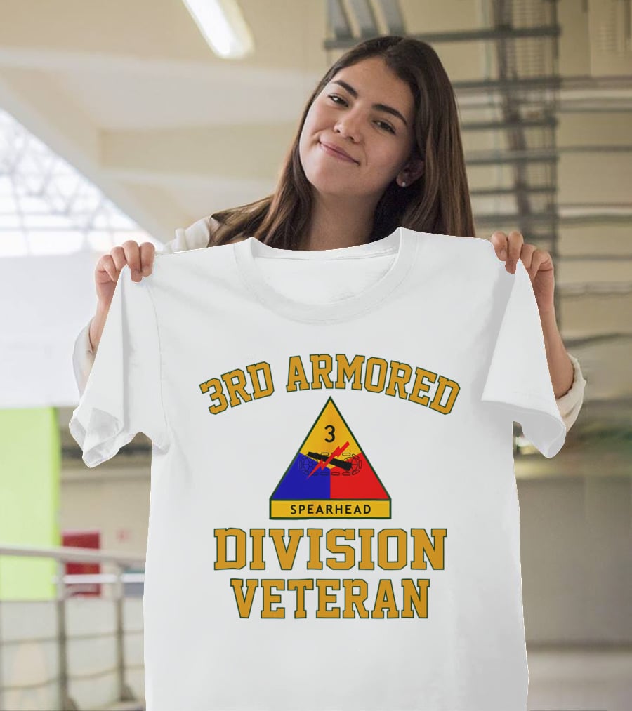 3rd Armored Division Spearhead Veteran T-Shirt