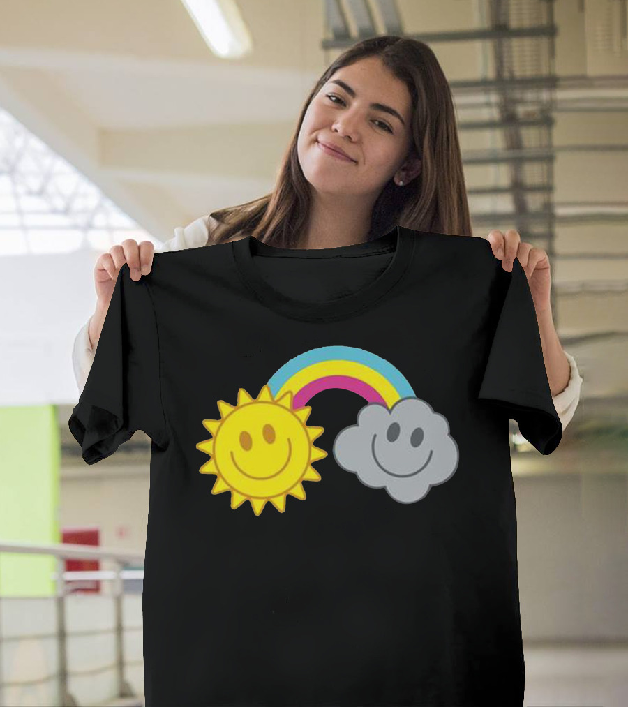 Mcfly Smiling Sun Cloud Rainbow T-Shirt