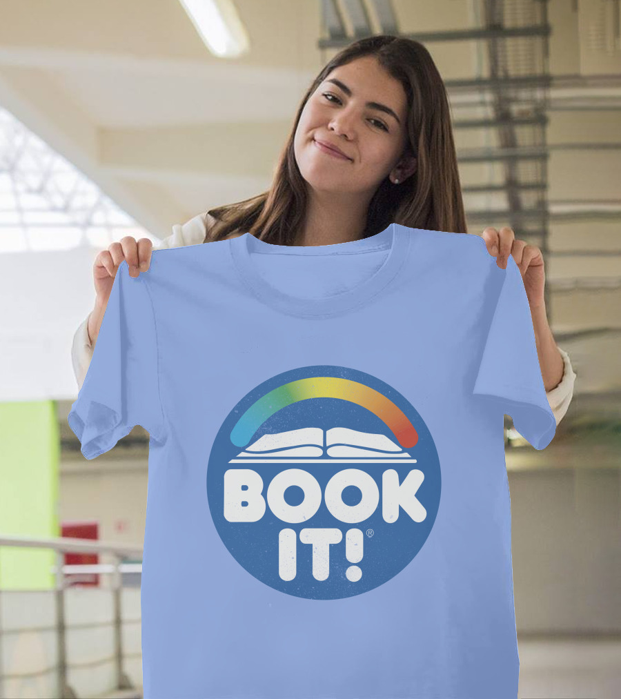 Pizza Hut Book It Reading Program Rainbow T-Shirt
