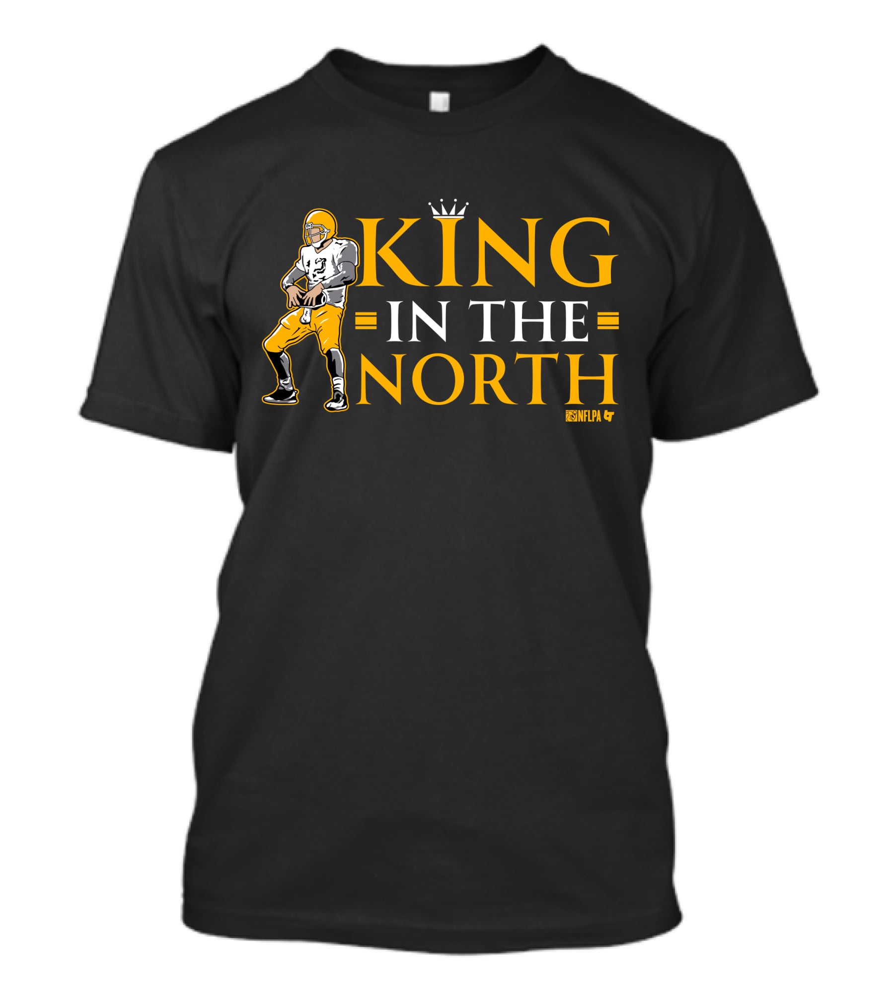 King In The North NFLPA Football Quarterback T-Shirt