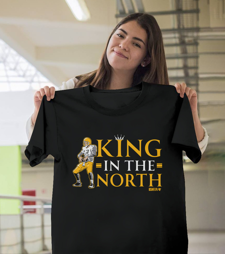 King In The North NFLPA Football Quarterback T-Shirt