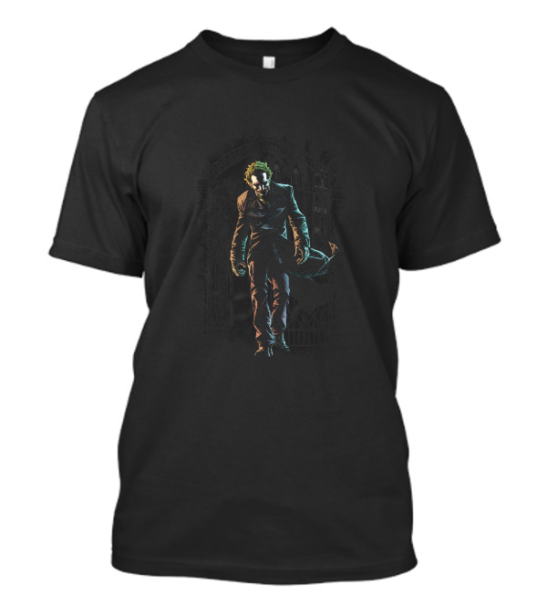 Batman Joker Walking Out Of Arkham Asylum T-Shirt