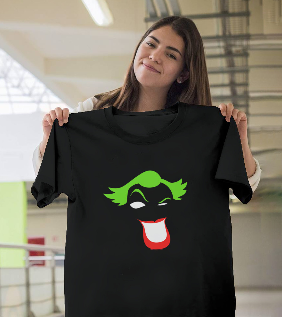 Batman Joker Simplified Iconic Face T-Shirt