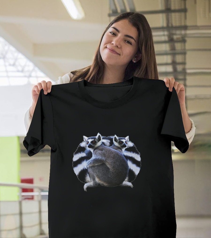 Save The Cute Lemurs Wildlife Conservation Awareness T-Shirt