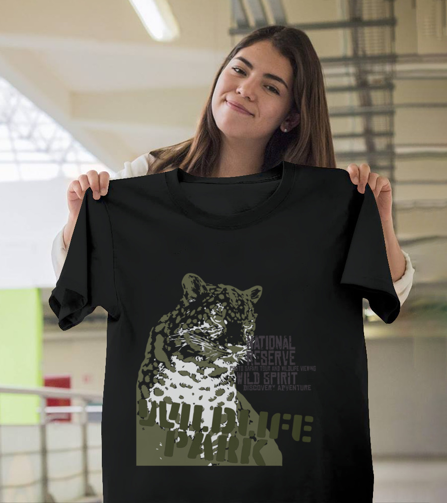 Wildlife Park National Reserve Wild Spirit Discover Adventure T-Shirt