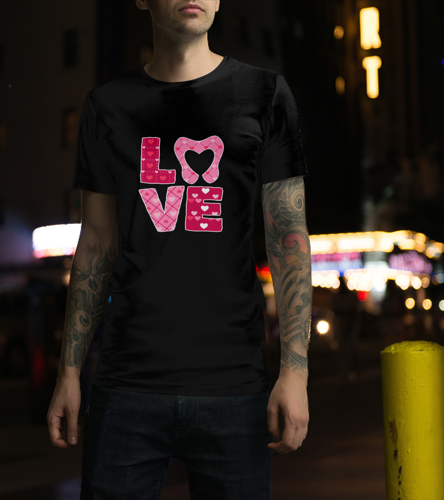 LOVE Tooth Heart Dentistry Dentist Valentine T-Shirt
