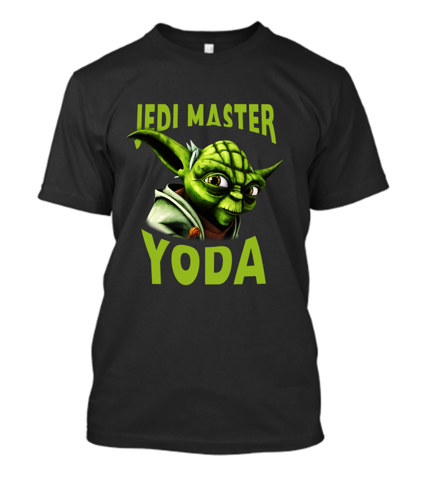 Jedi Master Yoda Big Face The Clone Wars T-Shirt