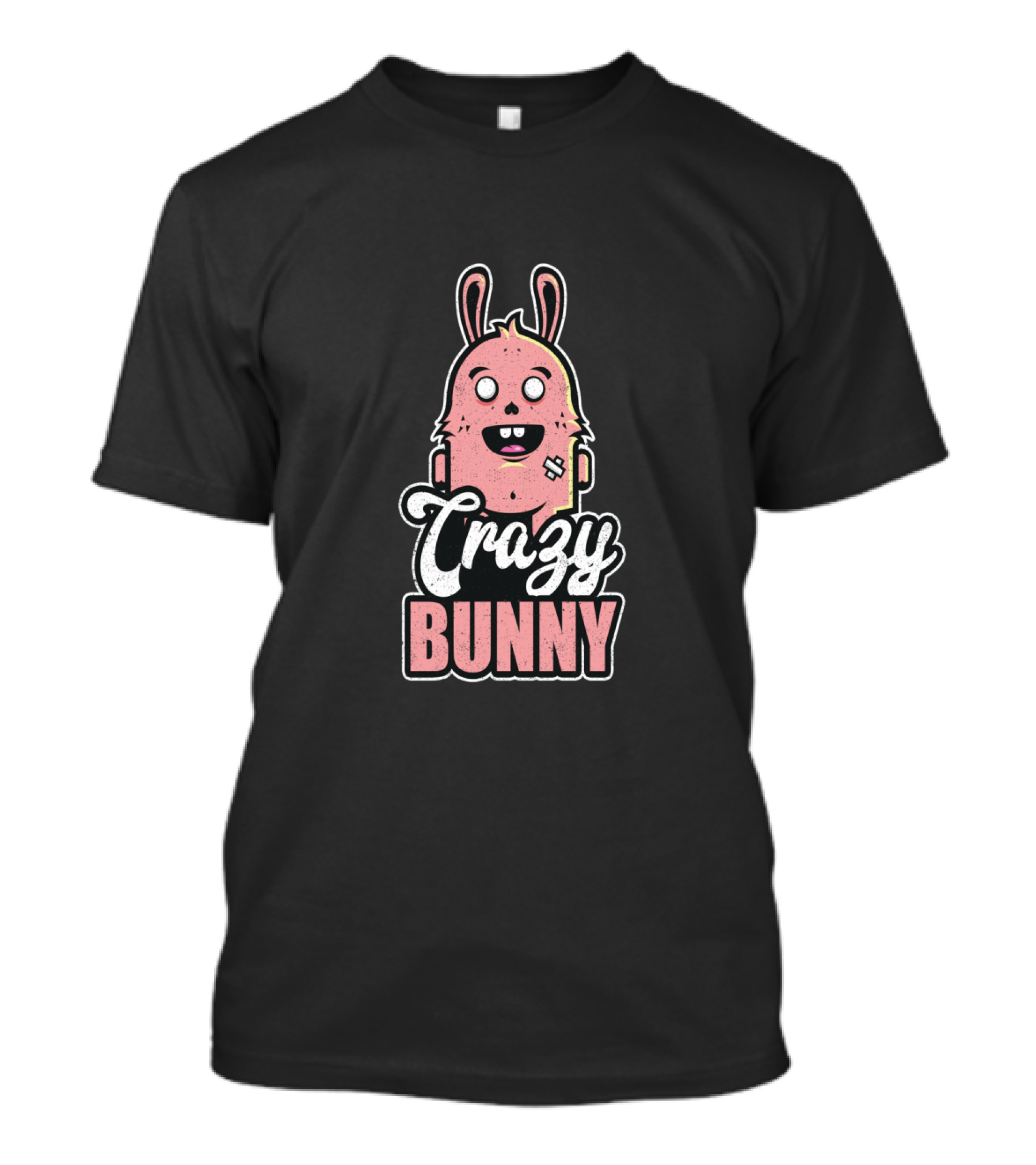 Crazy Bunny Funny Easter Holiday T-Shirt