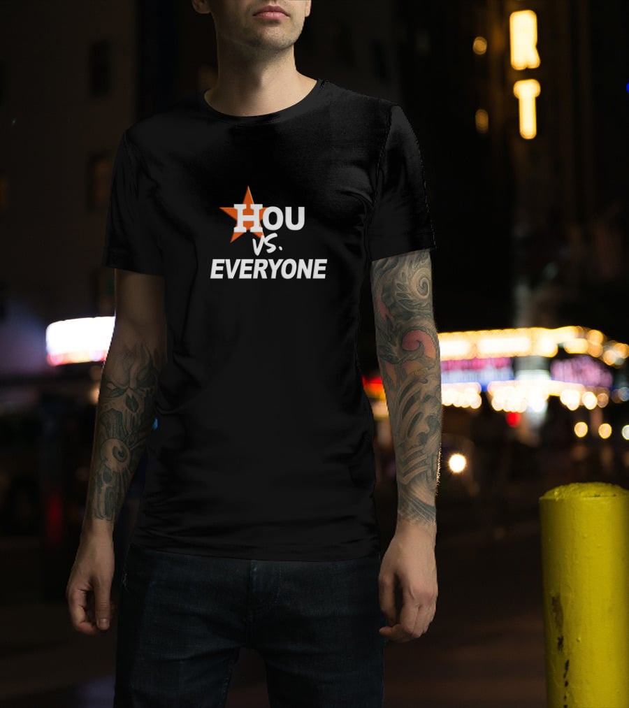 HOU Vs. Everyone Star Icon Houston Rivalry T-Shirt