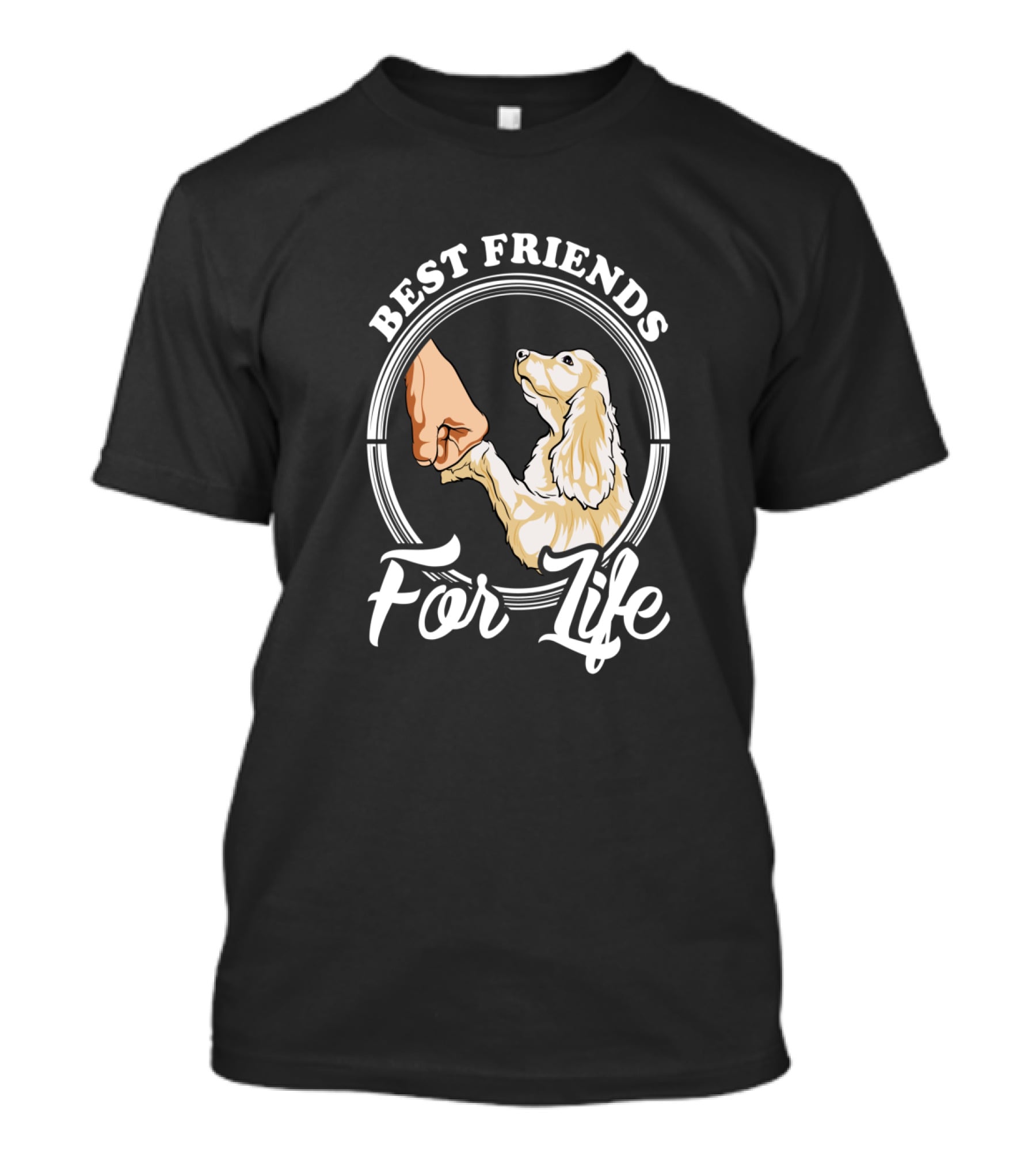 Best Friends For Life Cocker Spaniel Lover T-Shirt