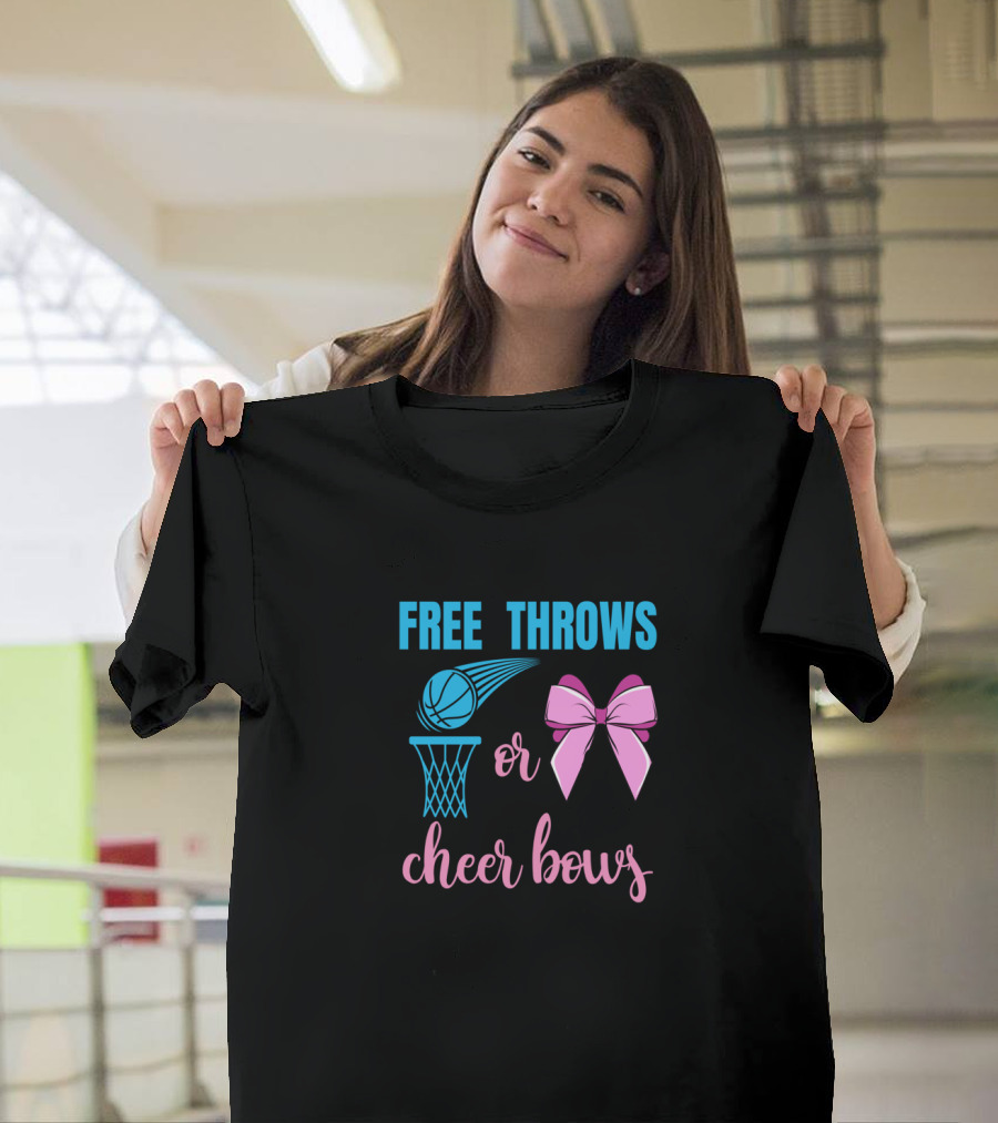 Free Throws OR Cheer Bows T-Shirt