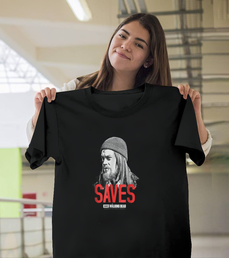 AMC Walking Dead Jesus Saves Character T-Shirt