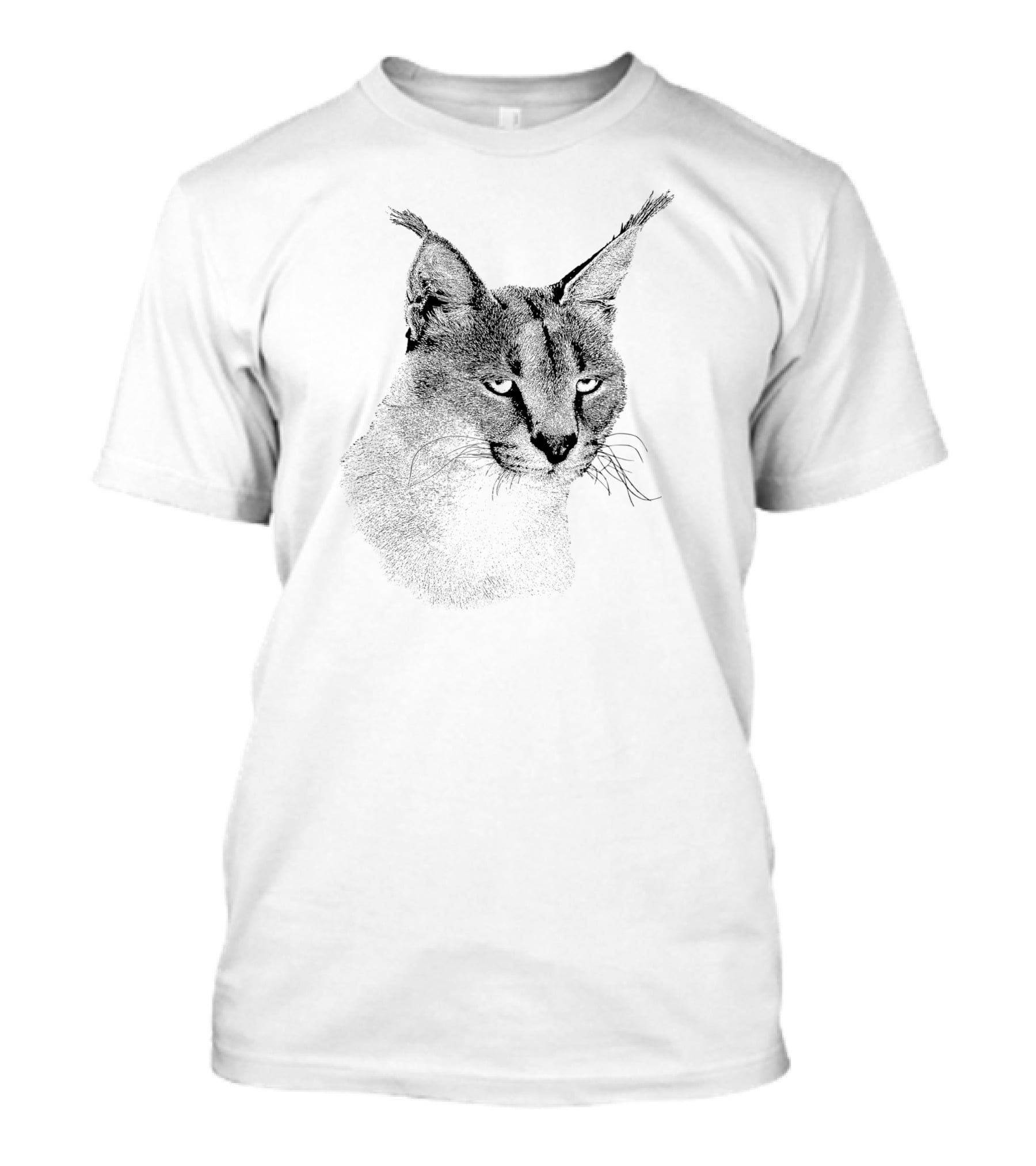 Caracal Wild Cat For Cat Lovers Wild Caracal Cat T-Shirt
