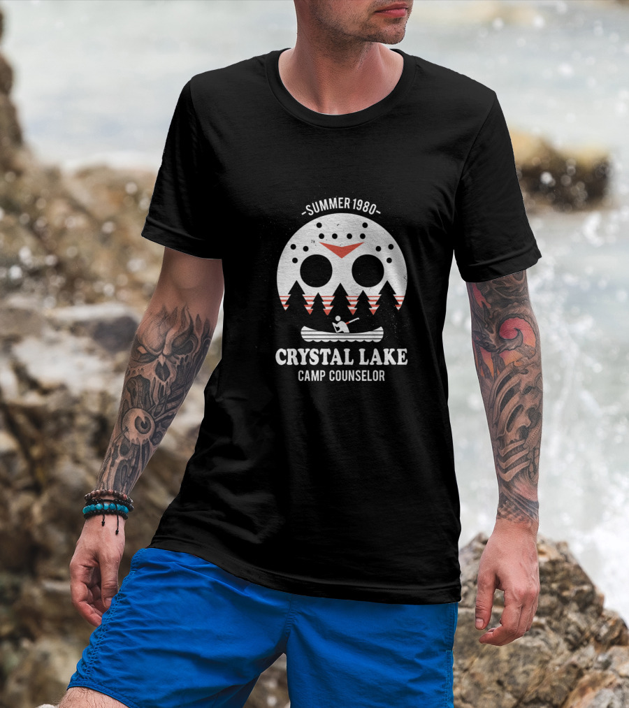 Friday The 13th Summer 1980 Crystal Lake Camp Counselor T-Shirt