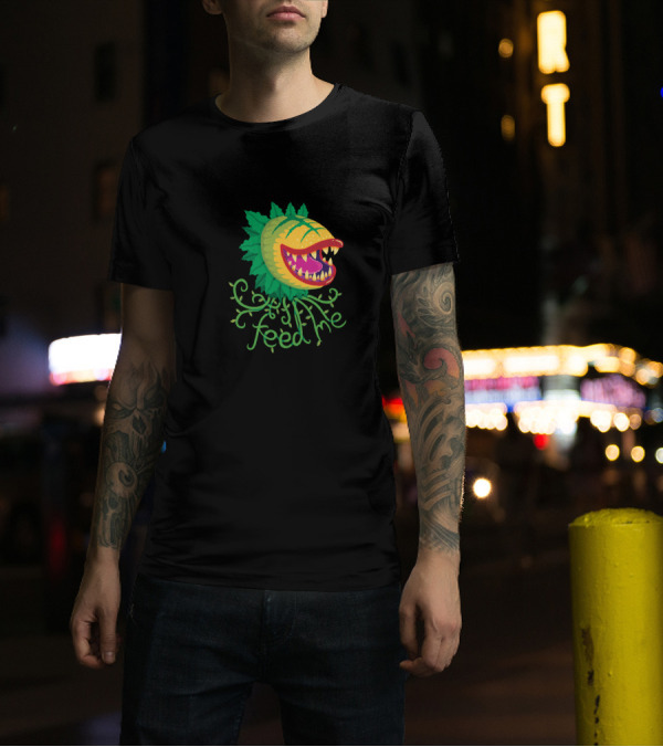Little Shop Of Horrors Feed Me Audrey II T-Shirt