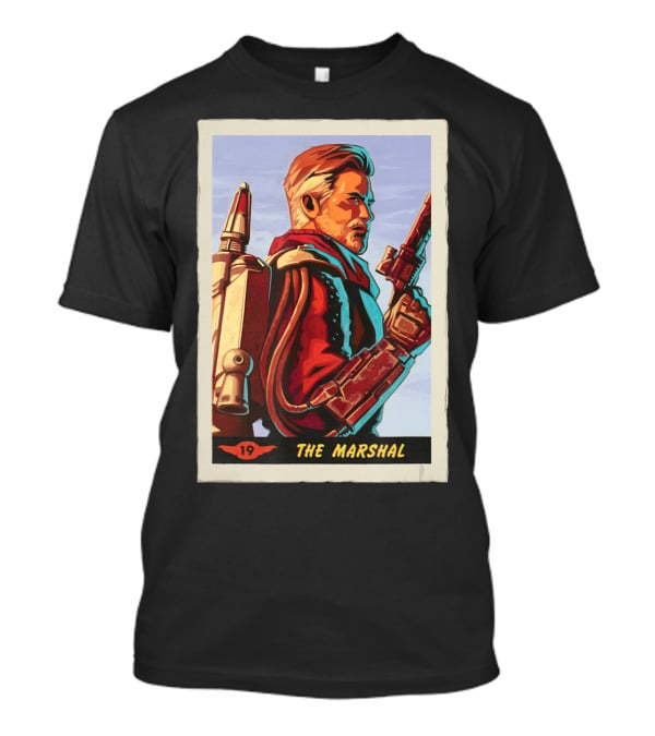 Star Wars The Mandalorian The Marshal Trading Card 19 T-Shirt