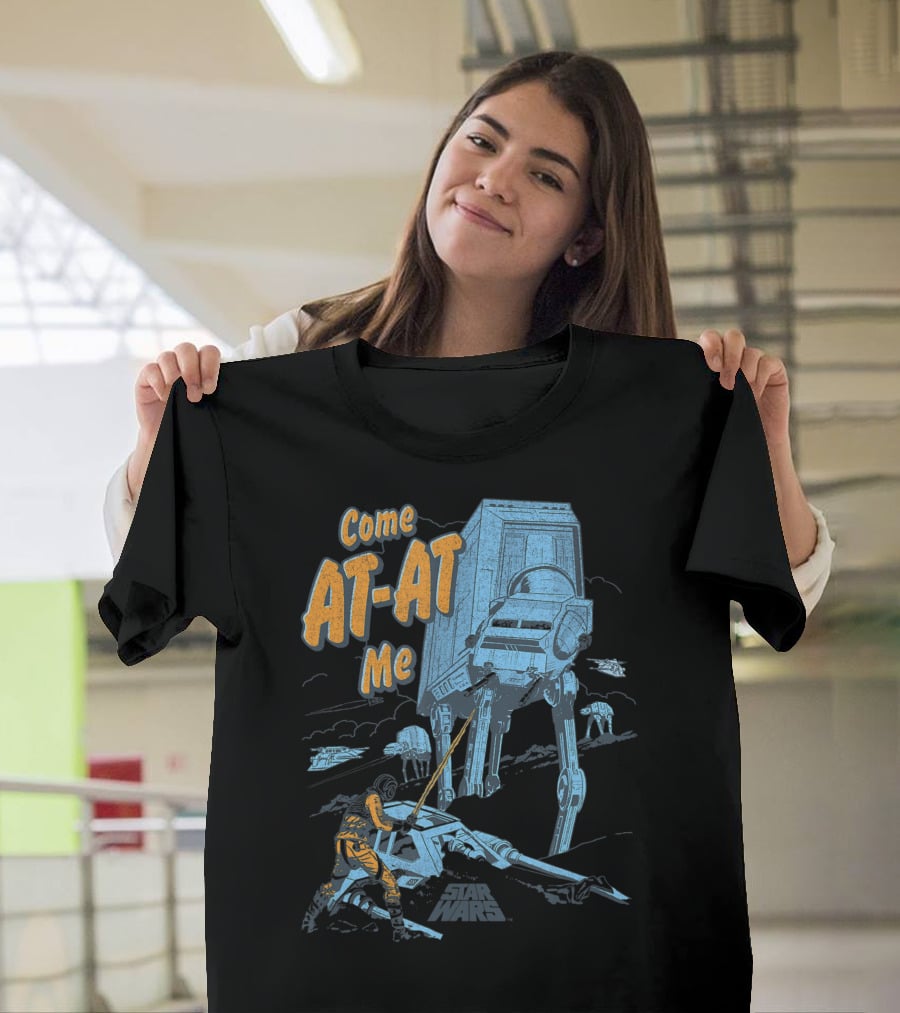 Come AT-AT Me Star Wars The Empire Strikes Back Battle Scene T-Shirt