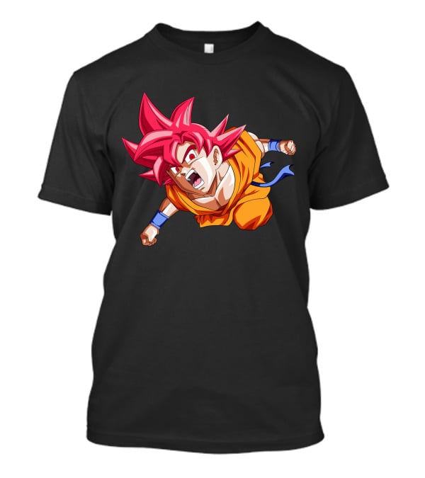 Your Favorite Dragon Ball Super Saiyan Character Iconic Transformation T-Shirt