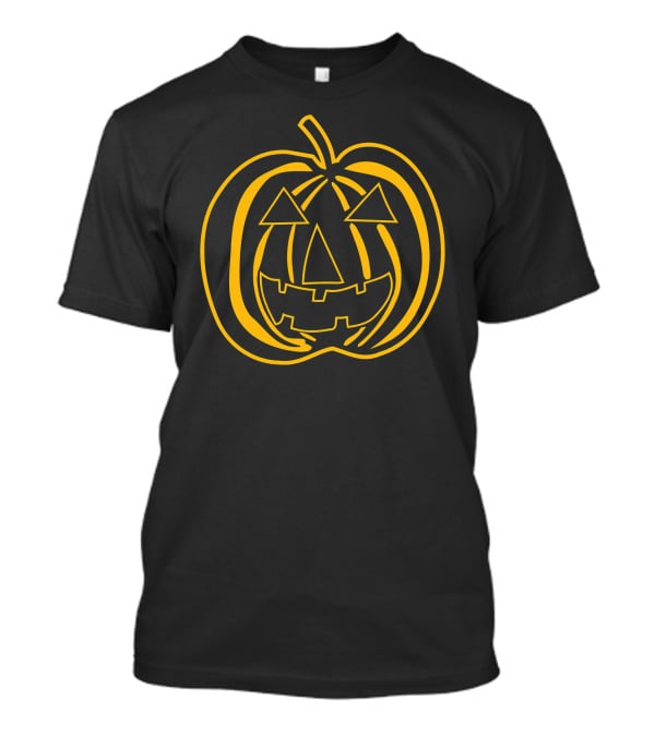 Halloween Pumpkin Face Big Texas T-Shirt