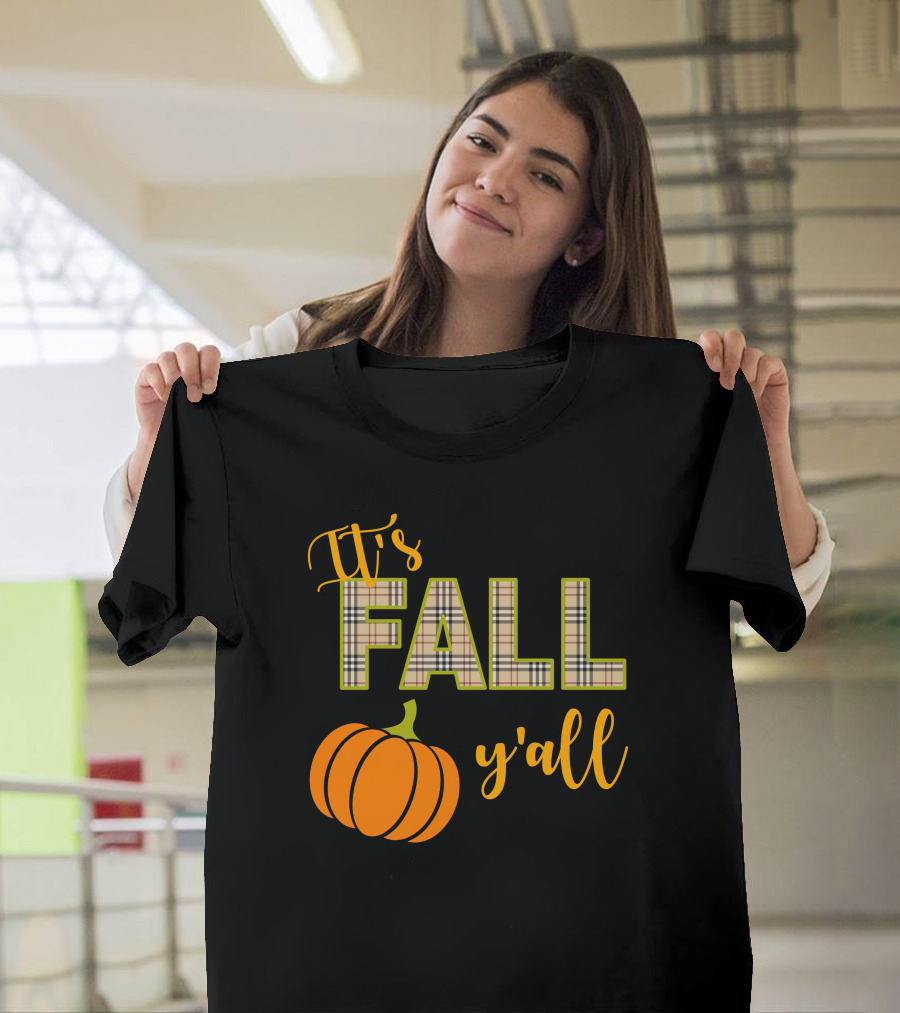 It's Fall Y'all Pumpkin T-Shirt