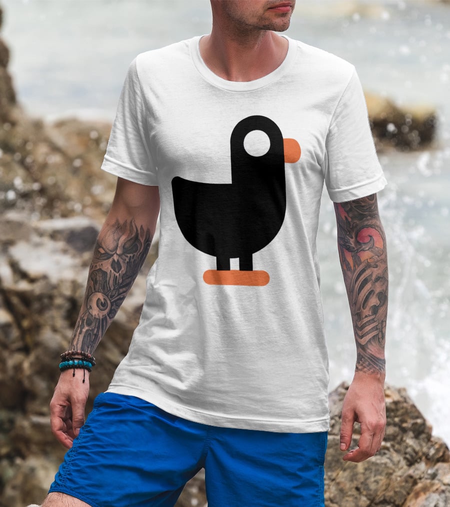Kurzgesagt Iconic Bird Merchandise T-Shirt