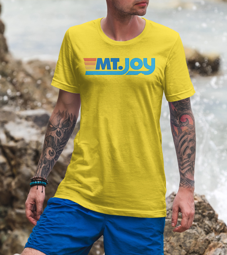 MT Joy Vintage Logo Gradient T-Shirt
