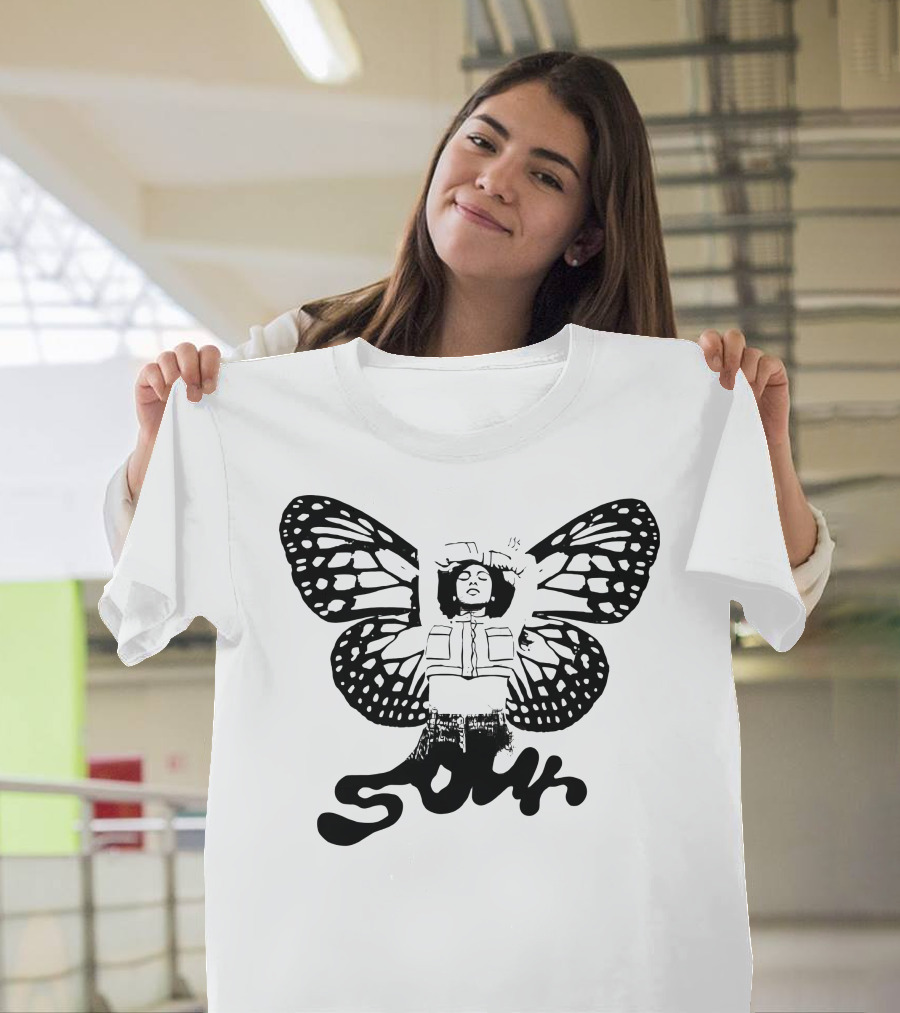 Traitor Olivia Rodrigo Sour Butterfly Wings T-Shirt