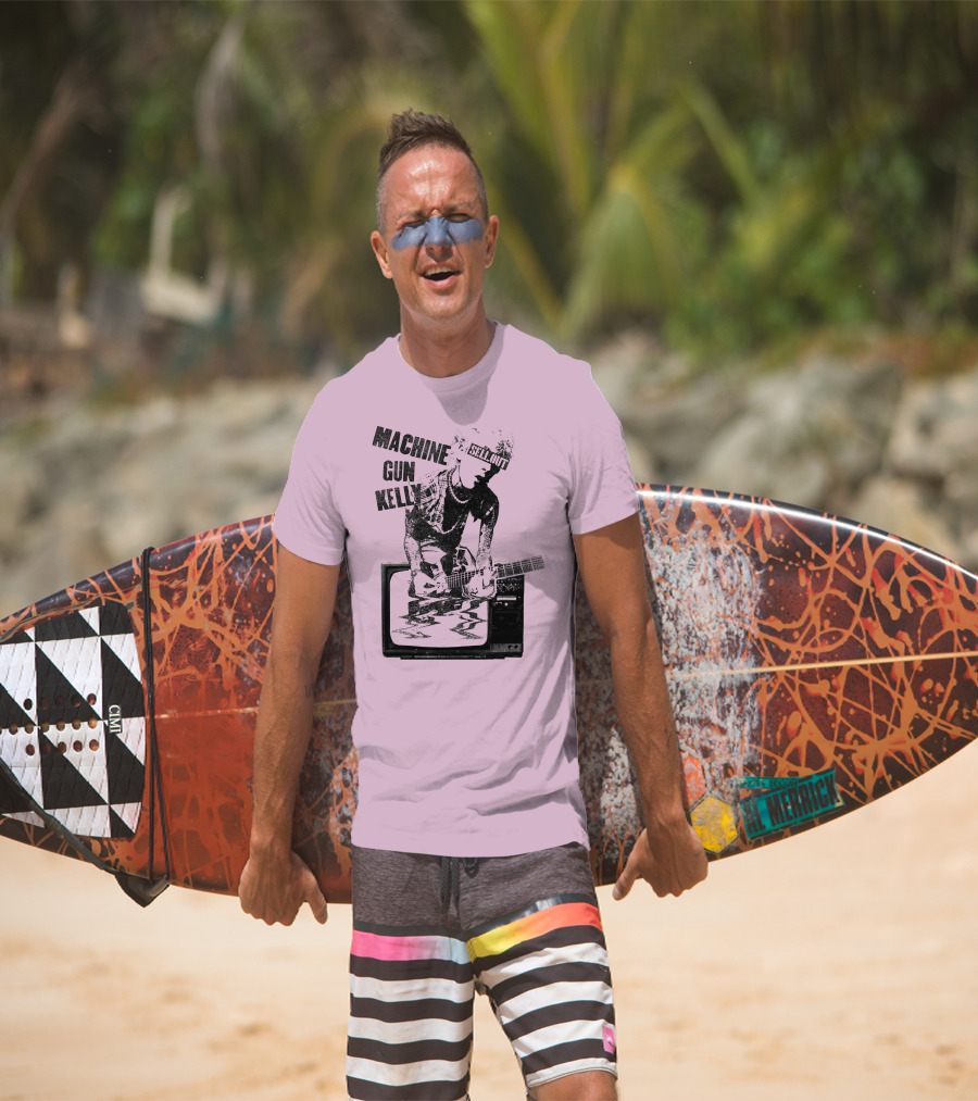 Machine Gun Kelly Sellout TV Guitar T-Shirt