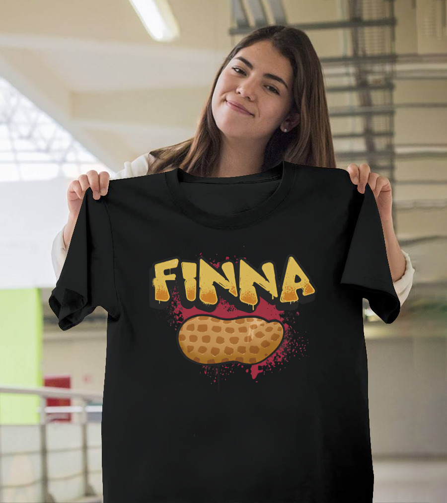 Imdontai Merch Finna Nut Peanuts Graphic Explosion T-Shirt