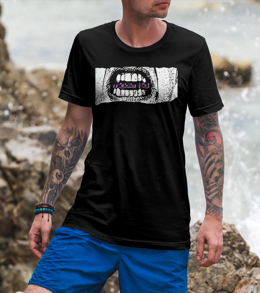 Chris Klemens Merch Mouth Open Text T-Shirt