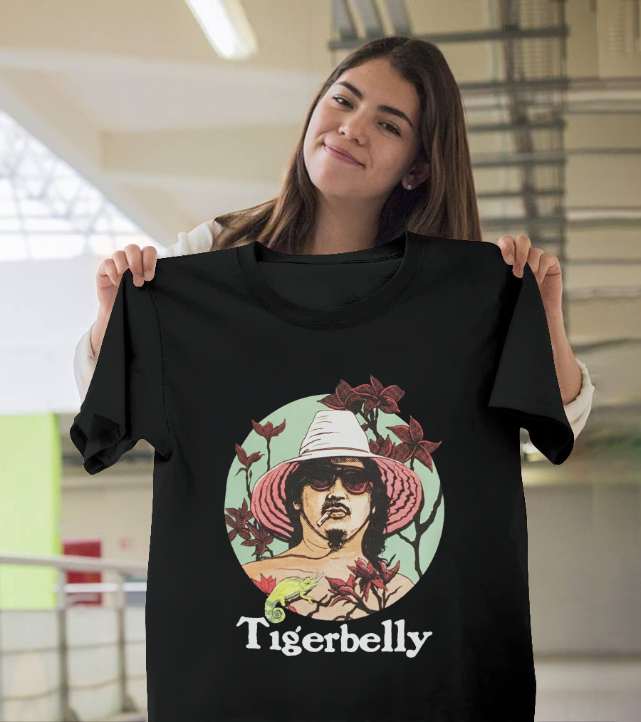 Tigerbelly Merch Hawaii Bobo Chameleon Tropical Hat Sunglasses T-Shirt