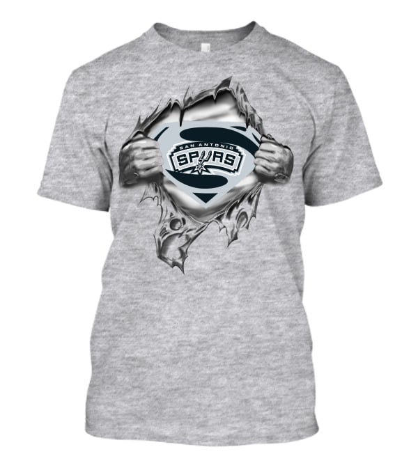 San Antonio Spurs Superman Logo Revealed T-Shirt