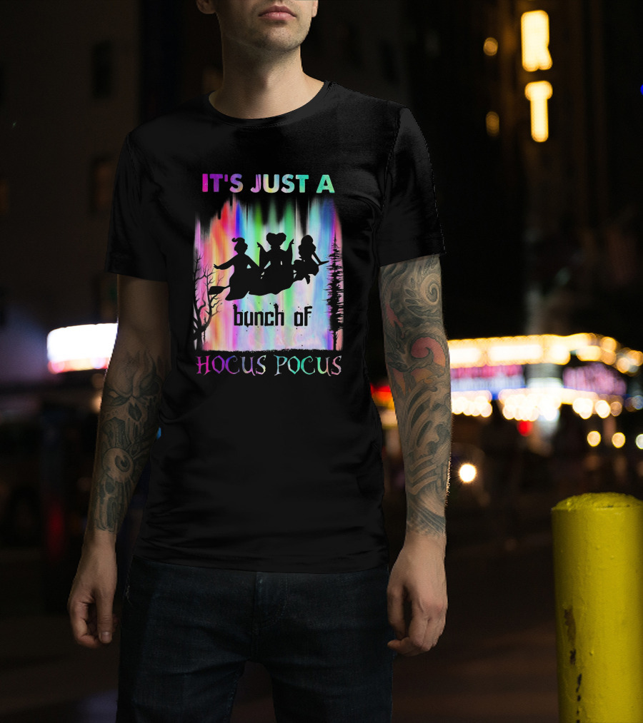 It's Just A Bunch Of Hocus Pocus Silhouettes T-Shirt