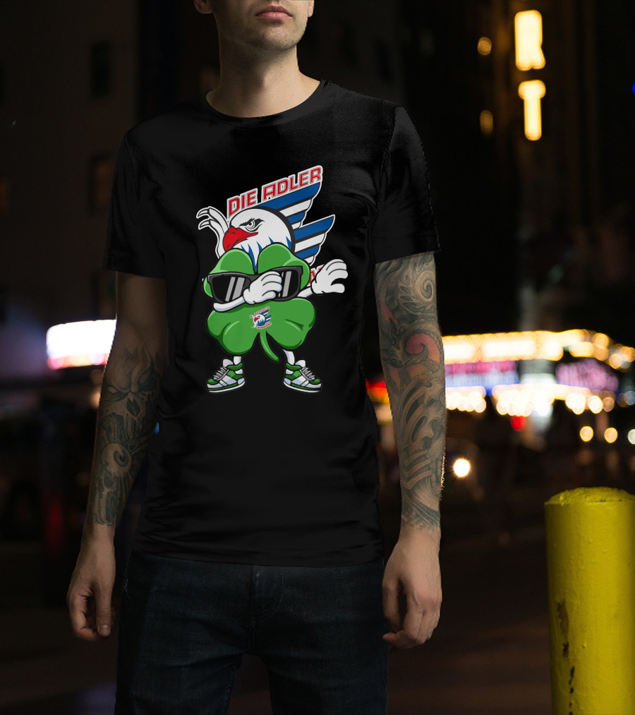 Die Adler Mannheim Lucky Clover Sports T-Shirt