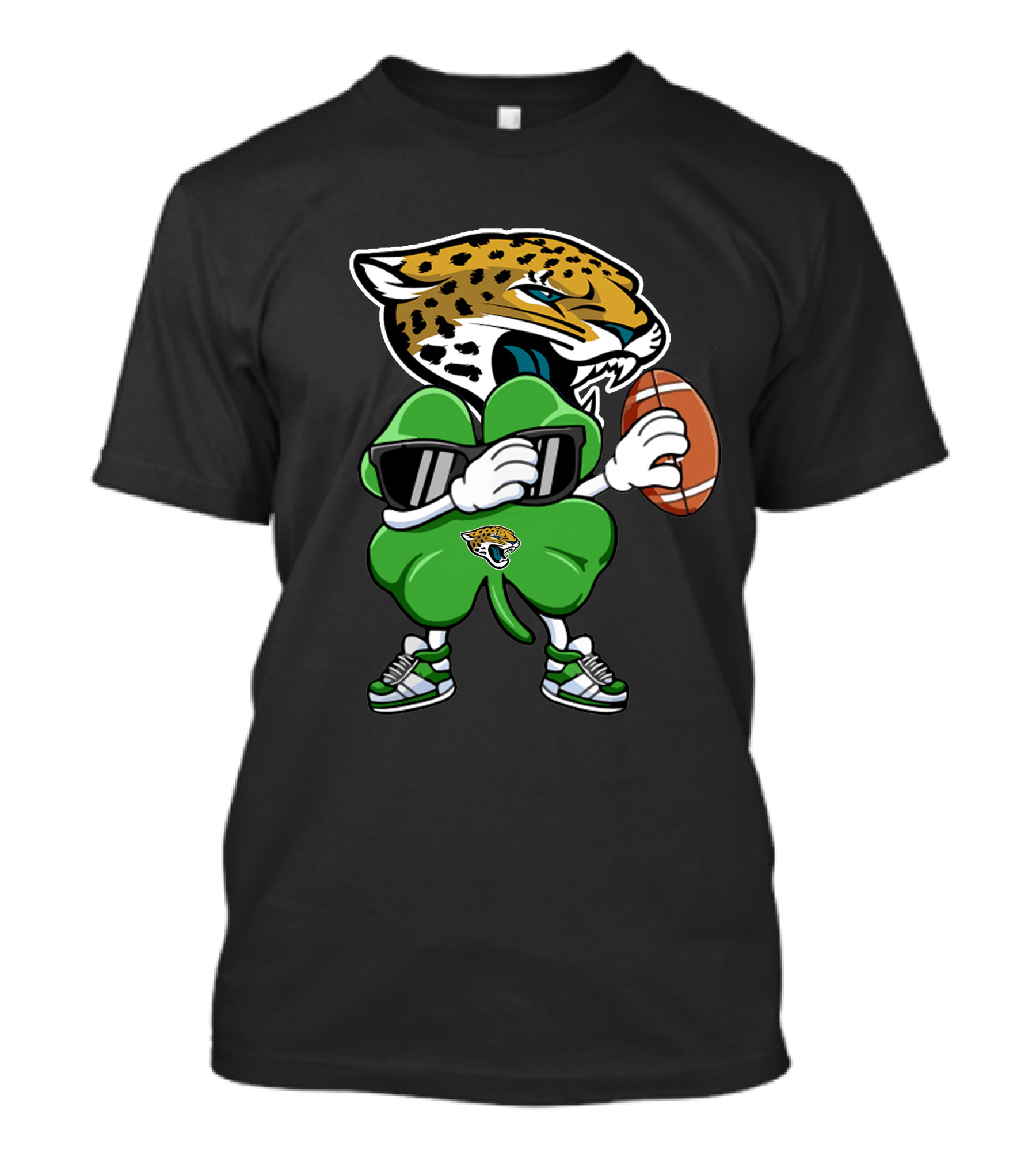 Jacksonville Jaguars Shamrock Cool Football T-Shirt