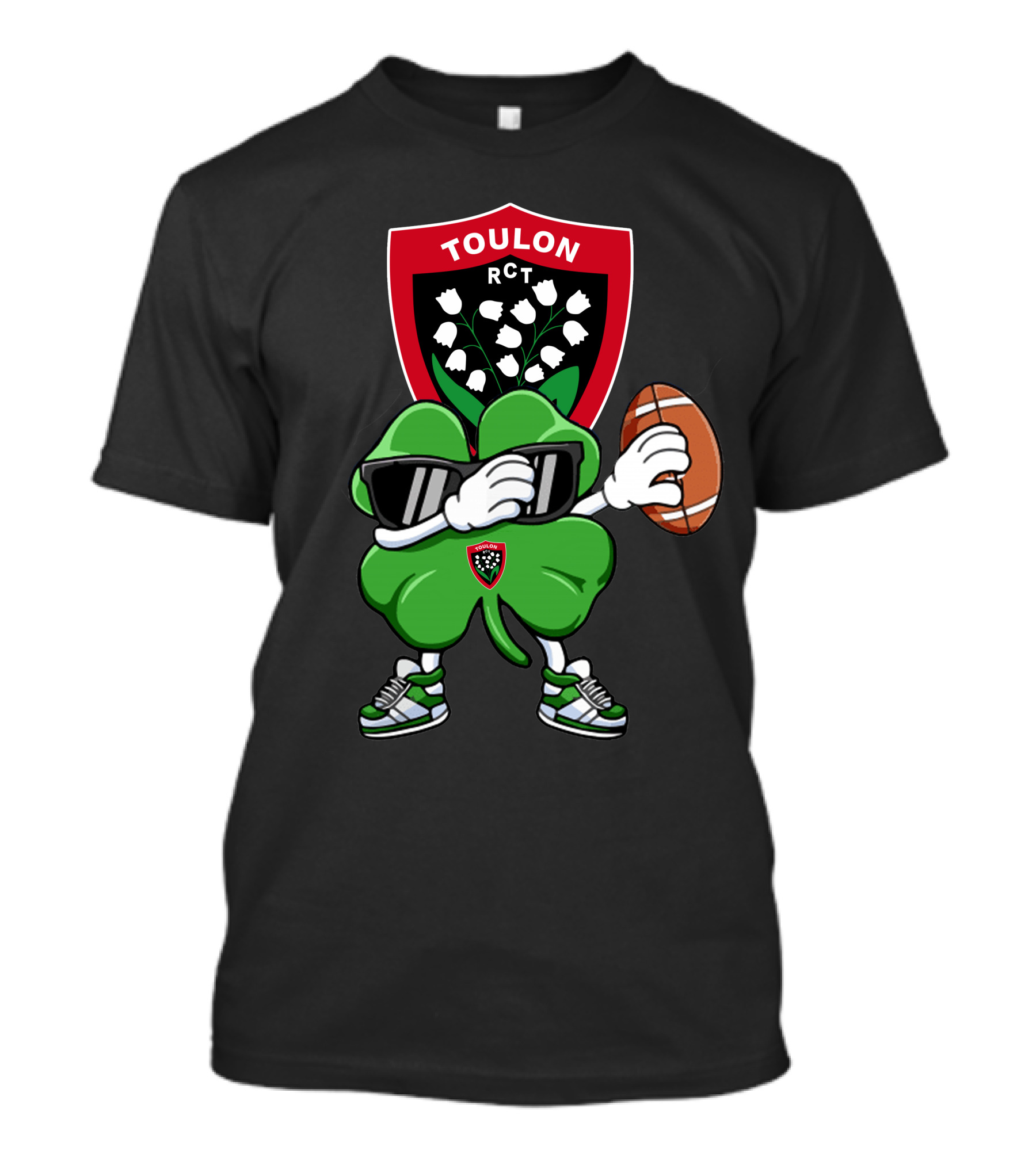 Toulon RCT Rugby Clover Shield T-Shirt