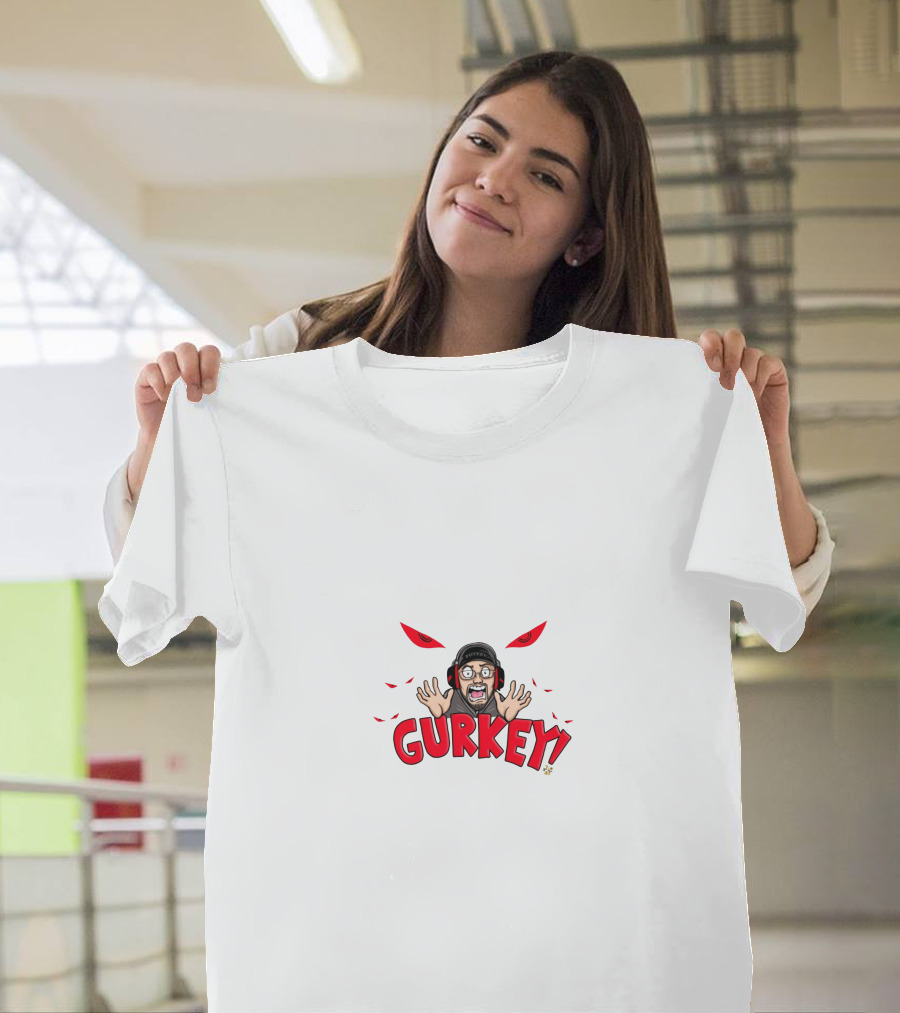FGTEEV Gurkey Cartoon Character Red Eyes T-Shirt