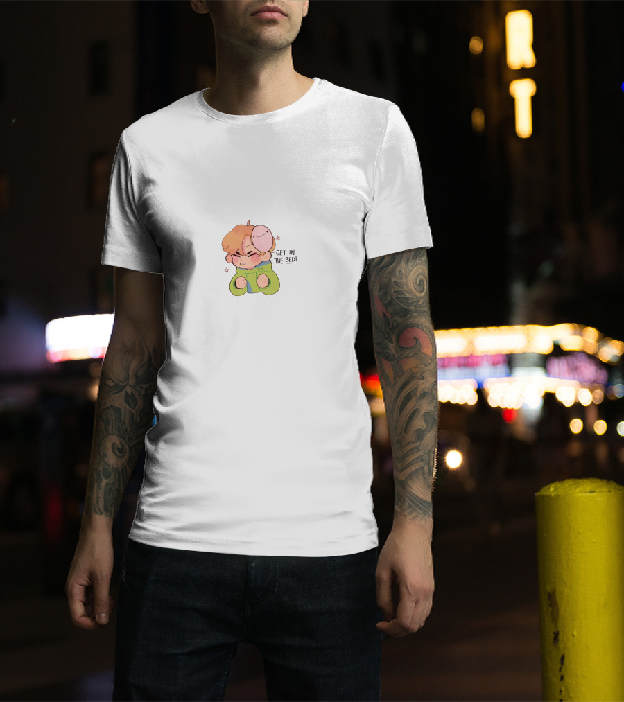 Dreamwastaken Get In The Bed Character T-Shirt