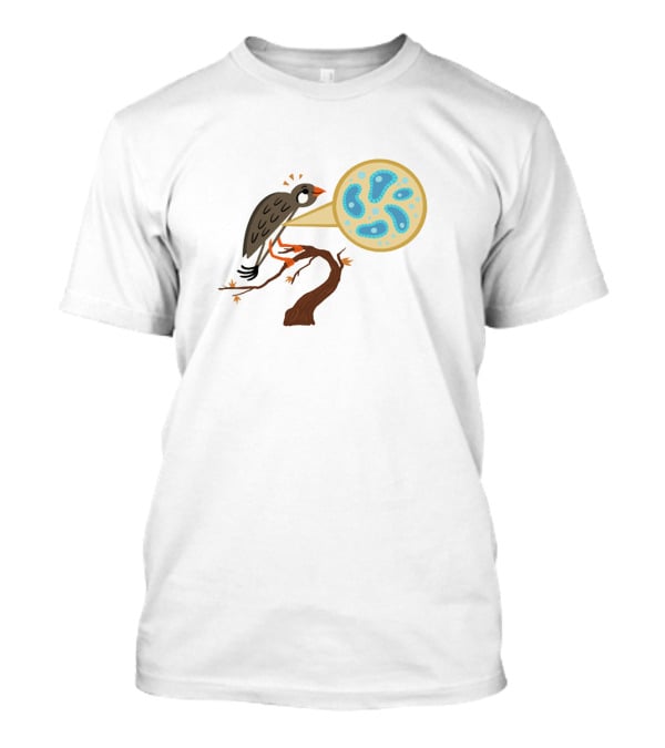Ologies Bird With Microbiology T-Shirt