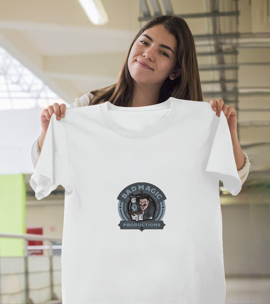Bad Magic Productions Rabbit Trick Comedy T-Shirt