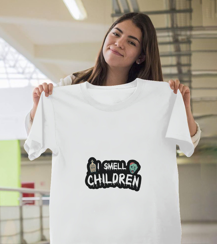 I Smell Children Hocus Pocus Potion Halloween Zombie T-Shirt