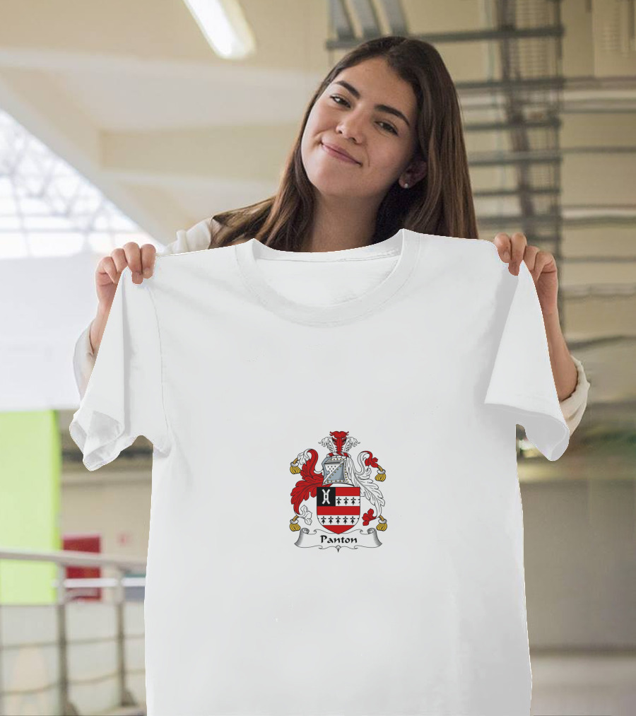 Panton Family Crest Coat of Arms Emblem T-Shirt