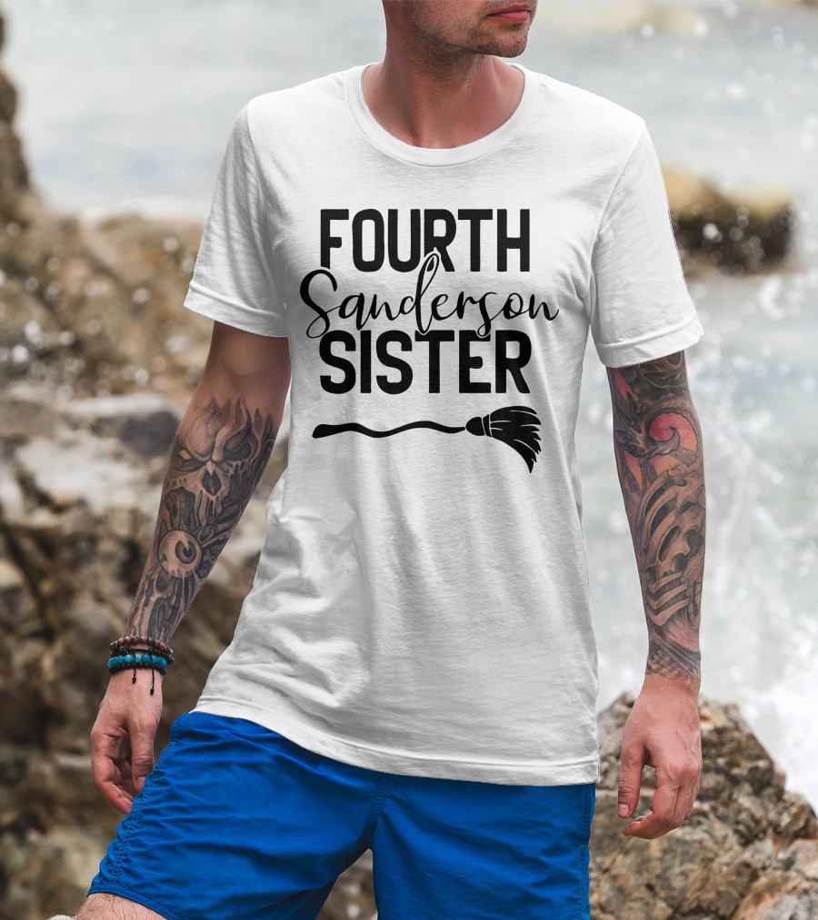 Fourth Sanderson Sister Broom T-Shirt