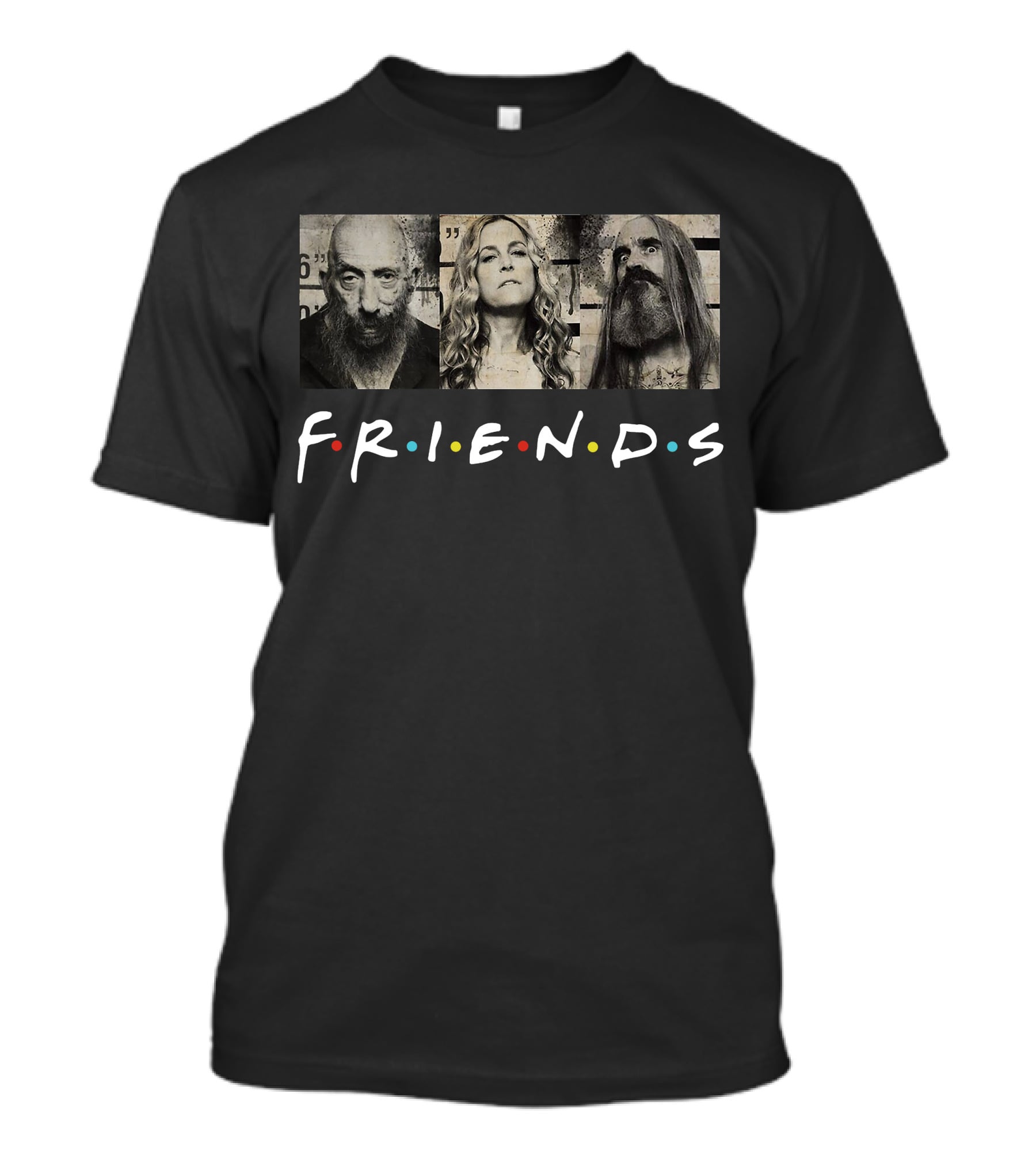 Friends Free The 3 Style Mugshot T-Shirt