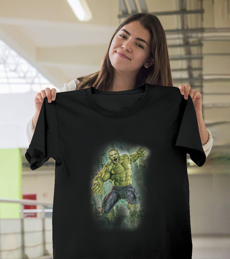 Brock Lesnar Hulk Transformation Superhero Power T-Shirt