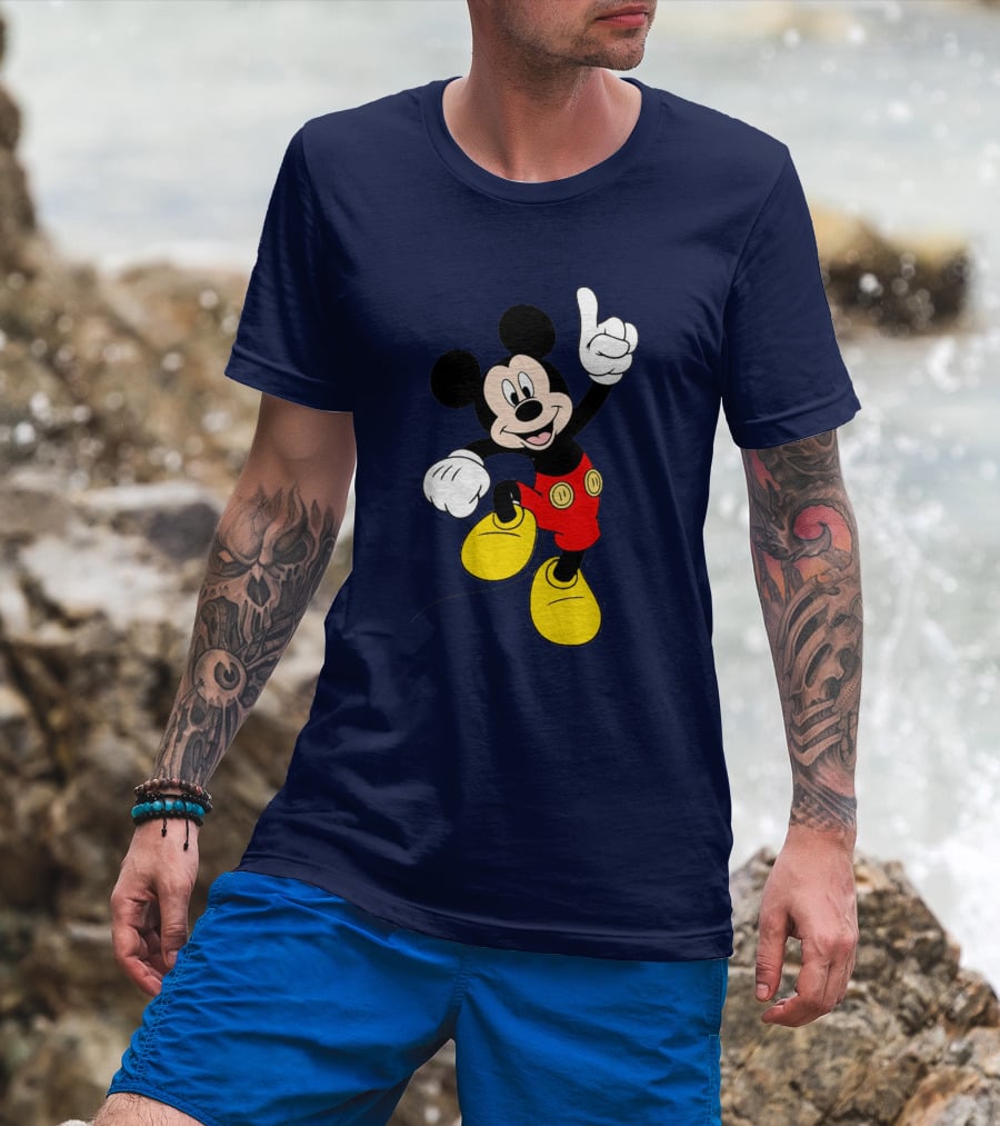 Mickey Mouse I'm So Happy Classic Disney Character T-Shirt