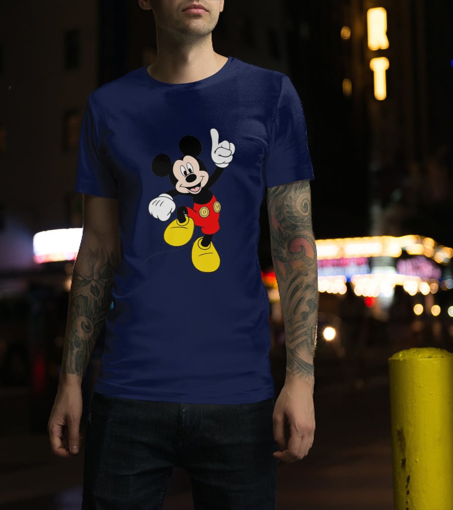 Mickey Mouse I'm So Happy Classic Disney Character T-Shirt